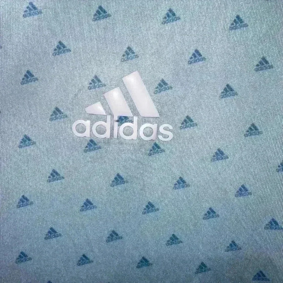 Adidas Golf Polo Performance Shirt 2XL Blue for Men / Logo Print - Picture 4 of 15